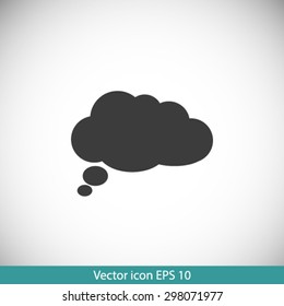 Chat Flat Icon.Vector EPS 10. 