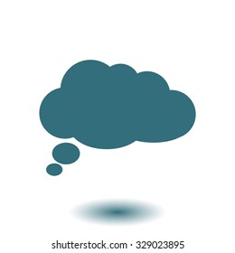 Chat Flat Icon.Vector EPS 10. 