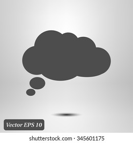 Chat Flat Icon.Vector EPS 10. 