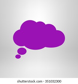 Chat Flat Icon.Vector EPS 10. 