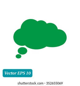 Chat Flat Icon.Vector EPS 10. 
