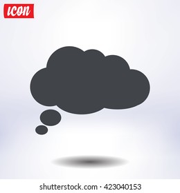 Chat Flat Icon.Vector EPS 10. 