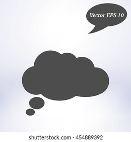 Chat Flat Icon.Vector EPS 10. 