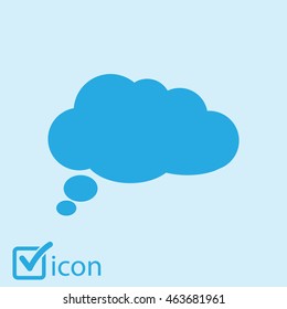 Chat Flat Icon.Vector EPS 10. 