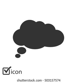 Chat Flat Icon.Vector EPS 10. 