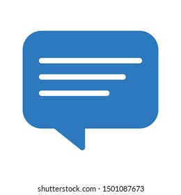 chat glyph colour vector icon