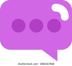 Chat-Kopf, Illustration, Vektorgrafik, auf weißem Hintergrund.