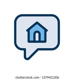 Chat House Icon