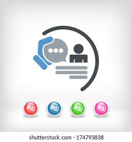 Chat icon
