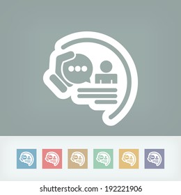 Chat icon