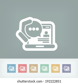 Chat icon