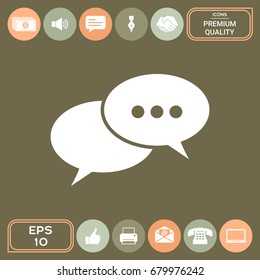Chat, icon