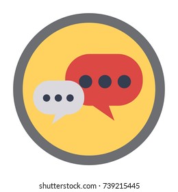 chat icon.
