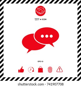 Chat, icon