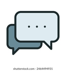 Chat icon. Icon about a conversation