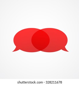 chat icon, banner
