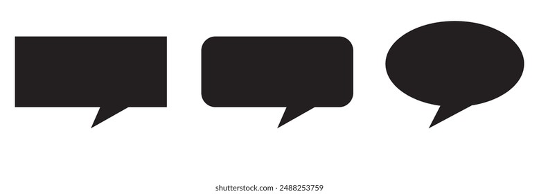 Chat icon, bubble speech icon for web, ui, and mobile apps