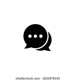 chat icon, bubble icon vector 