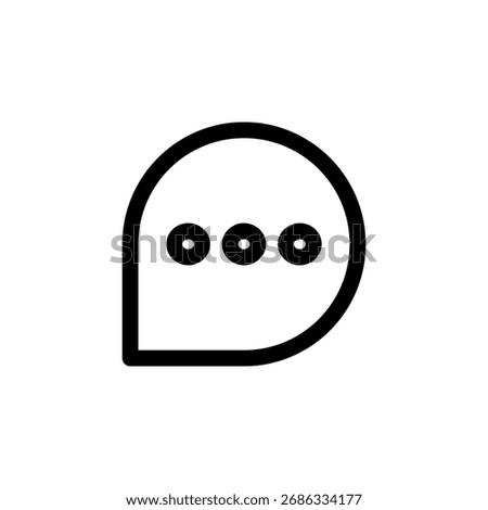 Chat Icon for Communication and Conversation
