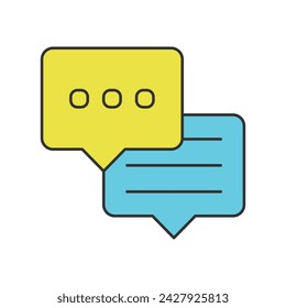 Chat icon, communication, multimedia, speech bubble, speech, chat, communications, conversation