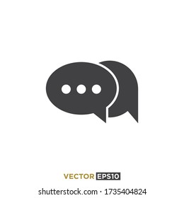 Chat Icon Design Vector Illustration