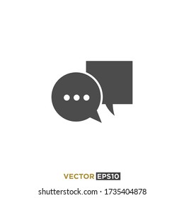 Chat Icon Design Vector Illustration