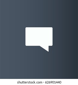 Chat Icon. Dialog Box Vector