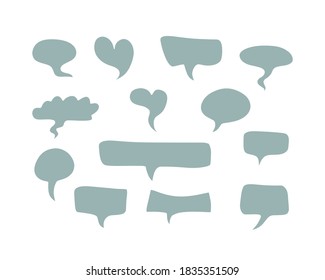 Icono de chat de estilo plano. Símbolo de voz para diseño de sitio web, logotipo, aplicación, interfaz de usuario. Ilustración vectorial. EPS 10