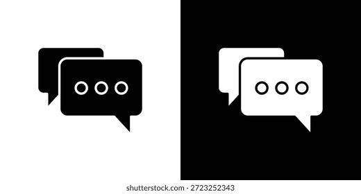 Chat-Symbol Grafik doodle Designs Sammlung