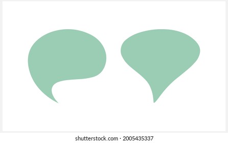 Chat Icon iisolated. Speech symbol for web site design, logo, app, UI. Vector stock illustration. EPS 10