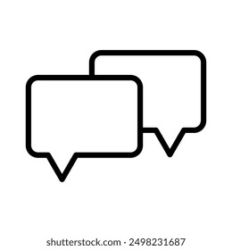 Chat icon illustrated on background