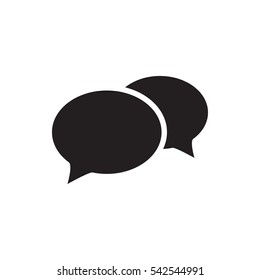 chat icon illustration isolated vector sign symbol