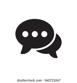 chat icon illustration isolated vector sign symbol