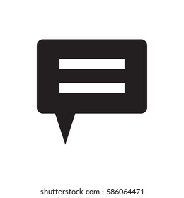 chat icon illustration isolated vector sign symbol