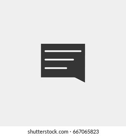 Chat  icon illustration isolated vector sign symbol