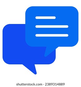 Chat icon illustration for UIUX, web, app, infographic etc