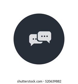chat icon illustration vector, can be used for web and design