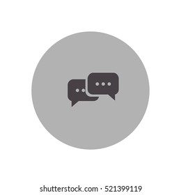chat icon illustration vector, can be used for web and design
