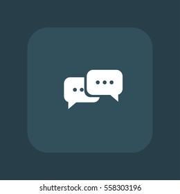 chat icon illustration vector, can be used for web and design.