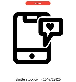 chat icon isolated sign symbol vector illustration - high quality black style vector icons
