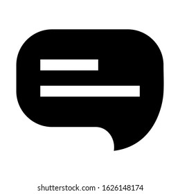 chat icon or logo isolated sign symbol vector illustration - high quality black style vector icons
