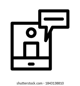 chat icon or logo isolated sign symbol vector illustration - high quality black style vector icons
