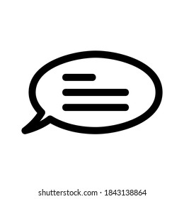 chat icon or logo isolated sign symbol vector illustration - high quality black style vector icons
