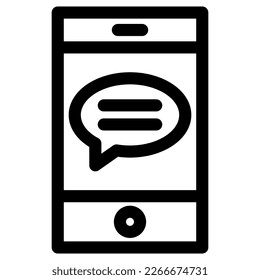 icono de chat o logotipo símbolo de signo aislado ilustración vectorial - iconos vectoriales de estilo negro de alta calidad
