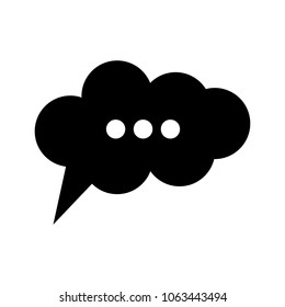 chat icon, chat logo template
