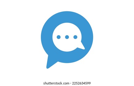 chat icon, chat logo template