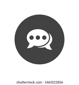 Chat icon. Chat Message Bubbles. Chat Symbol