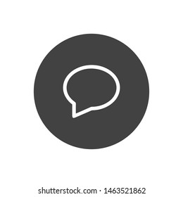 Chat icon. Chat Message Bubbles. Chat Symbol