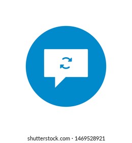 Chat icon. Chat Message Bubbles. Chat Symbol