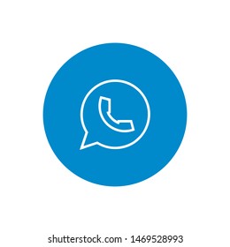 Chat icon. Chat Message Bubbles. Chat Symbol